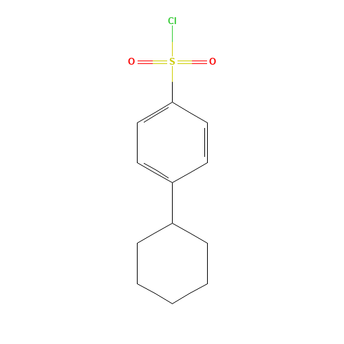 4-Cyclohexylbenzenesulfonyl chloride (CAS: 56354-57-5) - Related Chemical Product