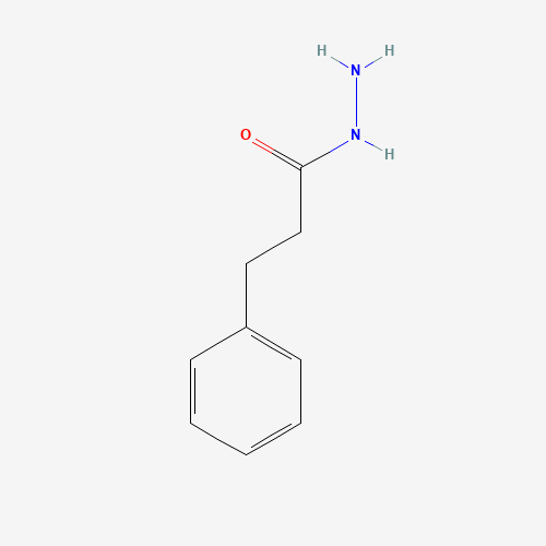3-Phenylpropanohydrazide (CAS: 3538-68-9) - Chemical Structure and Molecular Formula 