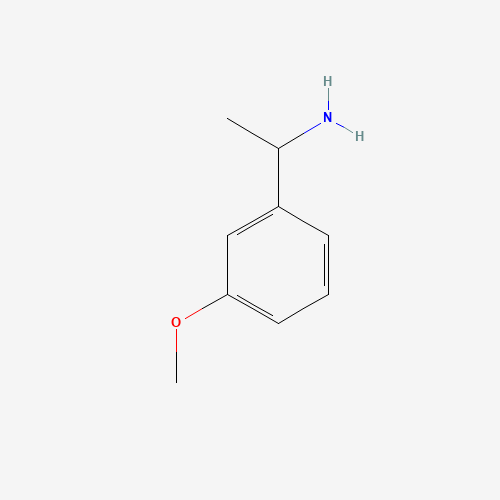 1-(3-Methoxyphenyl)ethanamine (CAS: 62409-13-6) - Chemical Structure and Molecular Formula 
