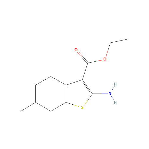 Ethyl 2-amino-6-methyl-4,5,6,7-tetrahydro-1-benzothiophene-3-carboxylate (CAS: 76981-71-0) - Related Chemical Product