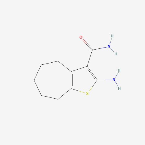 2-Amino-5,6,7,8-tetrahydro-4H-cyclohepta-[b]thiophene-3-carboxamide (CAS: 40106-12-5) - Related Chemical Product