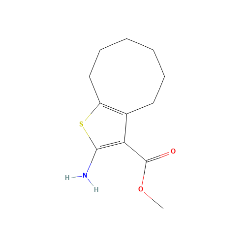 Methyl 2-amino-4,5,6,7,8,9-hexahydrocycloocta-[b]thiophene-3-carboxylate (CAS: 350996-90-6) - Related Chemical Product