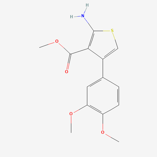 Methyl 2-amino-4-(3,4-dimethoxyphenyl)thiophene-3-carboxylate (CAS: 350997-14-7) - Related Chemical Product