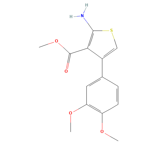 Methyl 2-amino-4-(3,4-dimethoxyphenyl)thiophene-3-carboxylate (CAS: 350997-14-7) - Related Chemical Product