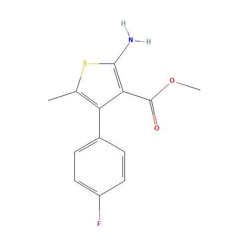 Methyl 2-amino-4-(4-fluorophenyl)-5-methylthiophene-3-carboxylate (CAS: 350992-29-9) - Related Chemical Product