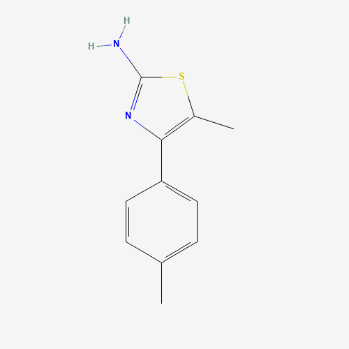 5-Methyl-4-(4-methylphenyl)-1,3-thiazol-2-amine (CAS: 16942-66-8) - Related Chemical Product