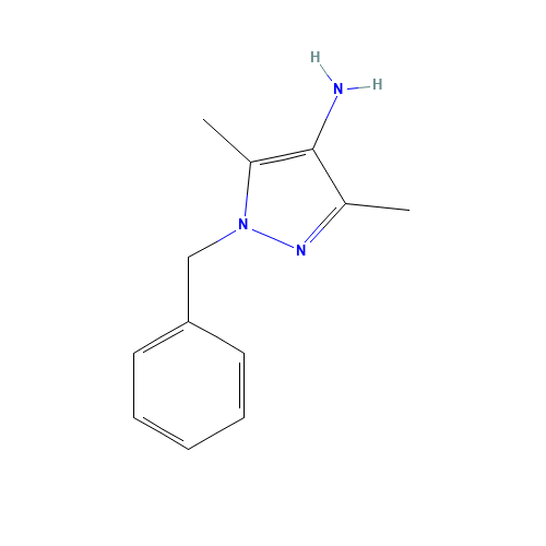 1-Benzyl-3,5-dimethyl-1H-pyrazol-4-amine (CAS: 28466-69-5) - Related Chemical Product