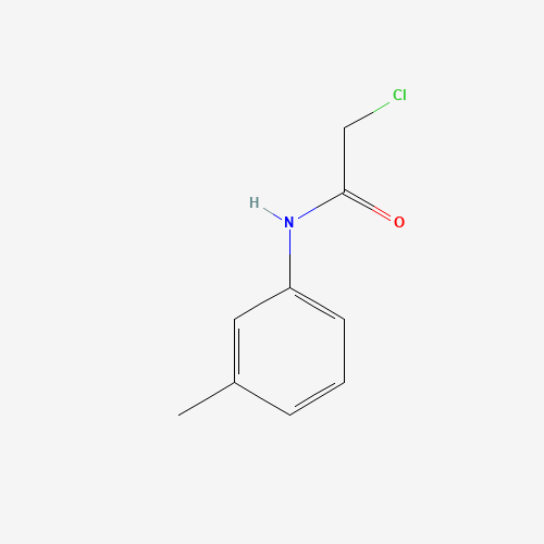 2-Chloro-N-(3-methylphenyl)acetamide (CAS: 32428-61-8) - Chemical Structure and Molecular Formula 