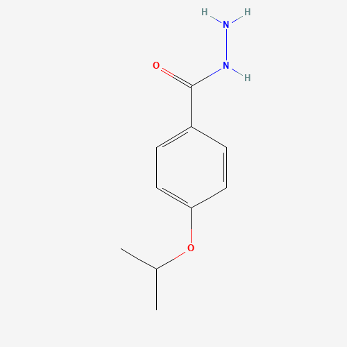 4-Isopropoxybenzohydrazide (CAS: 90873-17-9) - Chemical Structure and Molecular Formula 