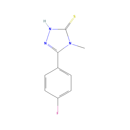 5-(4-Fluorophenyl)-4-methyl-4H-1,2,4-triazole-3-thiol (CAS: 138417-35-3) - Related Chemical Product