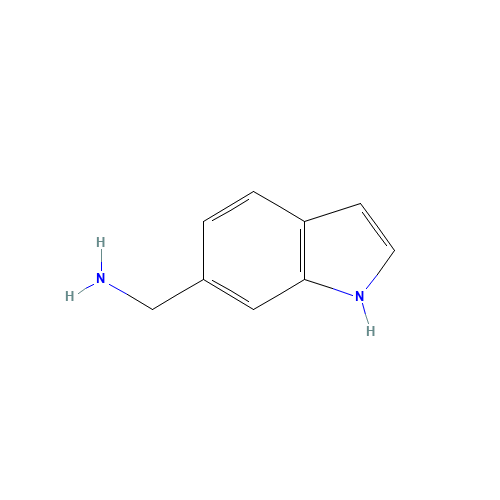 1H-Indol-6-ylmethylamine (CAS: 3468-17-5) - Related Chemical Product