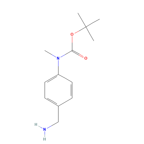 tert-Butyl 4-(aminomethyl)phenyl(methyl)carbamate (CAS: 191871-91-7) - Related Chemical Product