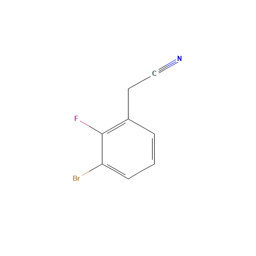 (3-Bromo-2-fluorophenyl)acetonitrile (CAS: 874285-03-7) - Related Chemical Product