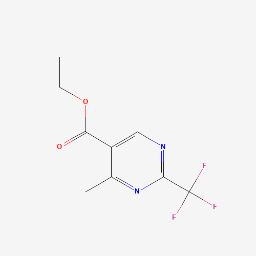 Ethyl 2-(trifluoromethyl)-4-methyl-5-pyrimidine carboxylate (CAS: 306960-67-8) - Related Chemical Product