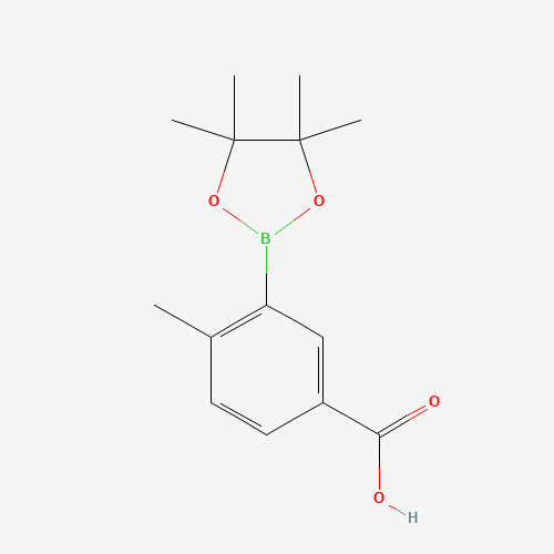 4-Methyl-3-(4,4,5,5-tetramethyl-1,3,2-dioxaborolan-2-yl)benzoic acid (CAS: 515131-35-8) - Related Chemical Product