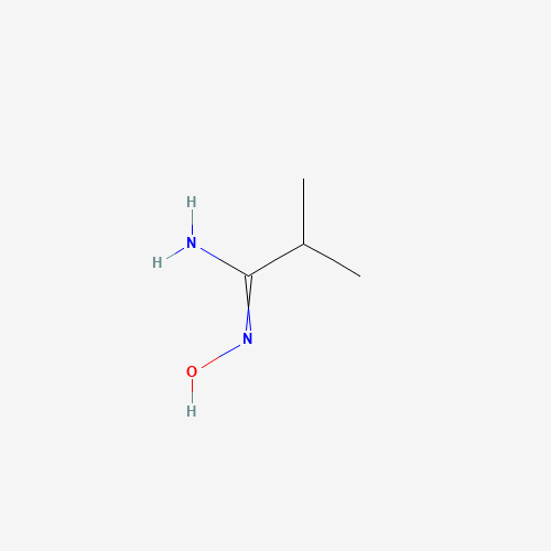 N-Hydroxyisobutyramidine (CAS: 35613-84-4) - Chemical Structure and Molecular Formula 