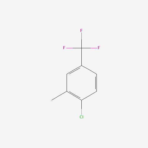 4-Chloro-3-methylbenzotrifluoride (CAS: 97399-46-7) - Chemical Structure and Molecular Formula 