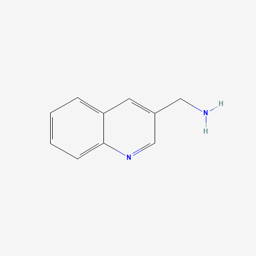 C-Quinolin-3-yl-methylamine chemical structure C-Quinolin-3-yl-methylamine (CAS: 7521-70-2) - Chemical Structure and Molecular Formula