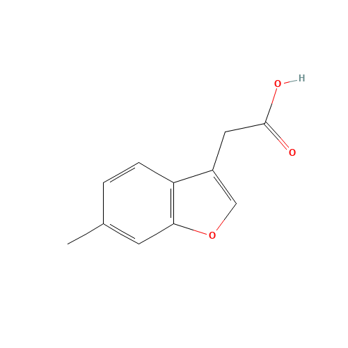 (6-Methyl-benzofuran-3-yl)-acetic acid (CAS: 142917-39-3) - Related Chemical Product