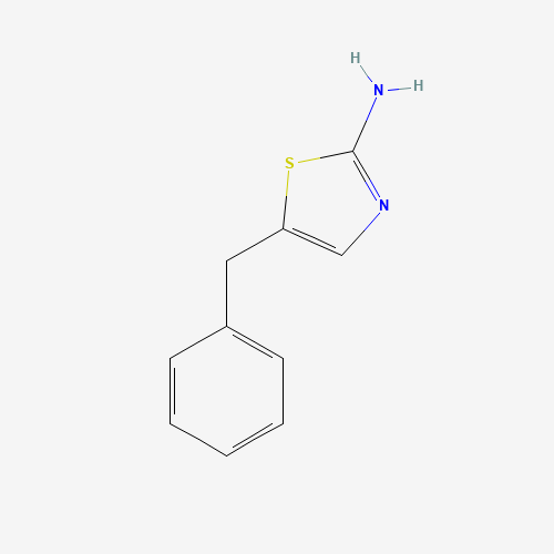 5-Benzyl-thiazol-2-ylamine (CAS: 121952-97-4) - Chemical Structure and Molecular Formula 