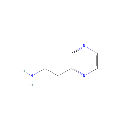 1-Methyl-2-pyrazin-2-yl-ethylamine (CAS: 885275-33-2) - Related Chemical Product