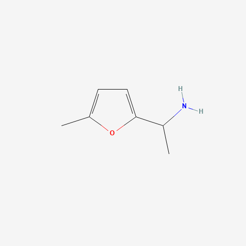 1-(5-Methyl-furan-2-yl)-ethylamine (CAS: 64270-99-1) - Chemical Structure and Molecular Formula 