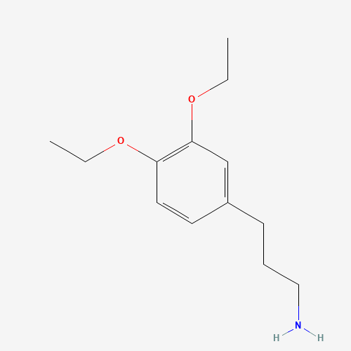 3-(3,4-Diethoxy-phenyl)-propylamine (CAS: 878684-94-7) - Related Chemical Product