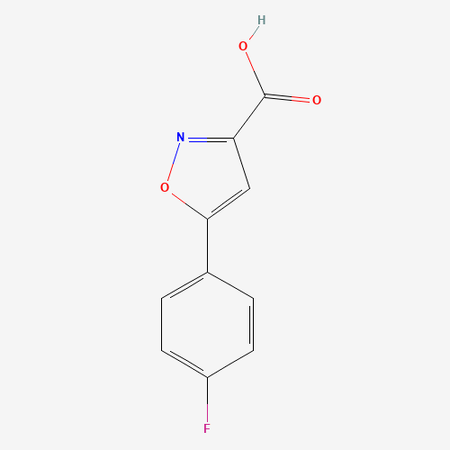 5-(4-Fluoro-phenyl)-isoxazole-3-carboxylic acid (CAS: 33282-24-5) - Related Chemical Product