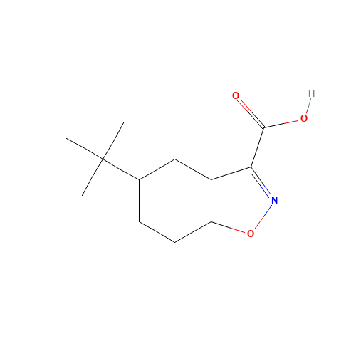 5-tert-Butyl-4,5,6,7-tetrahydro-benzo[d]isoxazole-3-carboxylic acid (CAS: 832684-43-2) - Related Chemical Product