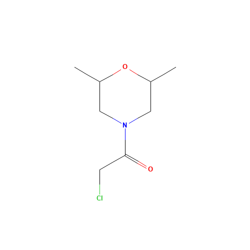 2-Chloro-1-(2,6-dimethyl-morpholin-4-yl)-ethanone (CAS: 379254-90-7) - Related Chemical Product