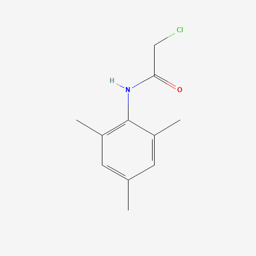 2-Chloro-N-(2,4,6-trimethyl-phenyl)-acetamide (CAS: 3910-51-8) - Chemical Structure and Molecular Formula 