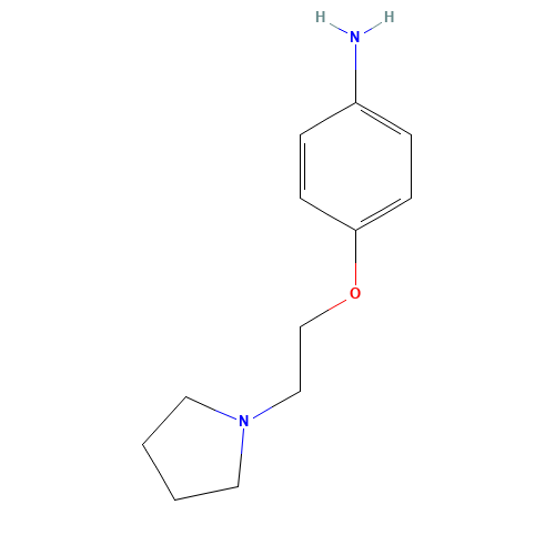 4-(2-Pyrrolidin-1-yl-ethoxy)-phenylamine (CAS: 50609-01-3) - Related Chemical Product