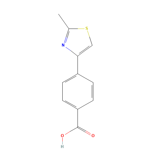 4-(2-Methyl-thiazol-4-yl)-benzoic acid (CAS: 294620-60-3) - Related Chemical Product