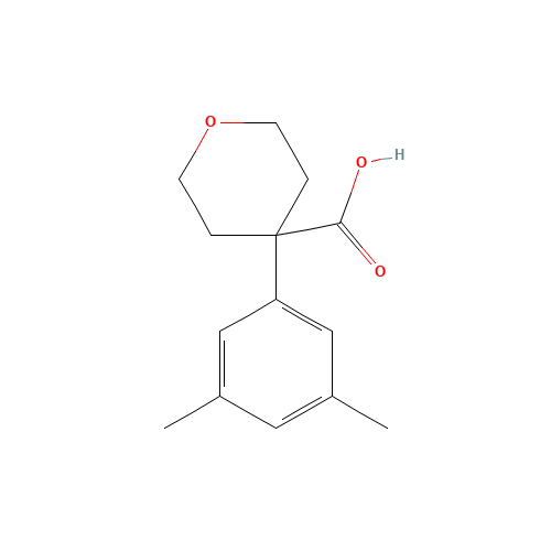 4-(3,5-Dimethyl-phenyl)-tetrahydro-pyran-4-carboxylic acid (CAS: 919017-08-6) - Related Chemical Product
