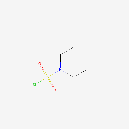 Diethylsulfamoyl chloride (CAS: 20588-68-5) - Chemical Structure and Molecular Formula 