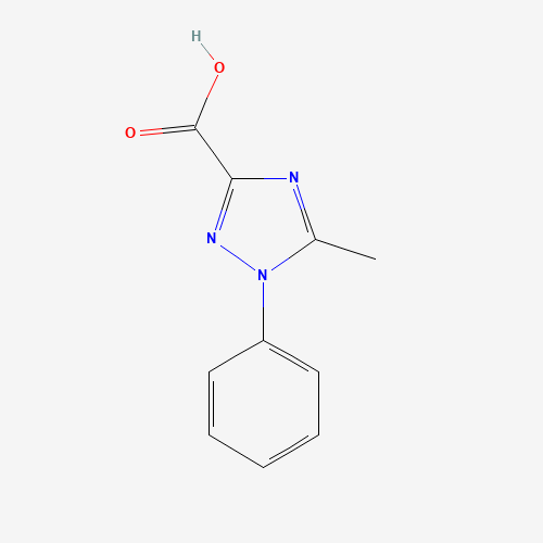 5-Methyl-1-phenyl-1H-[1,2,4]triazole-3-carboxylic acid (CAS: 1016-57-5) - Related Chemical Product