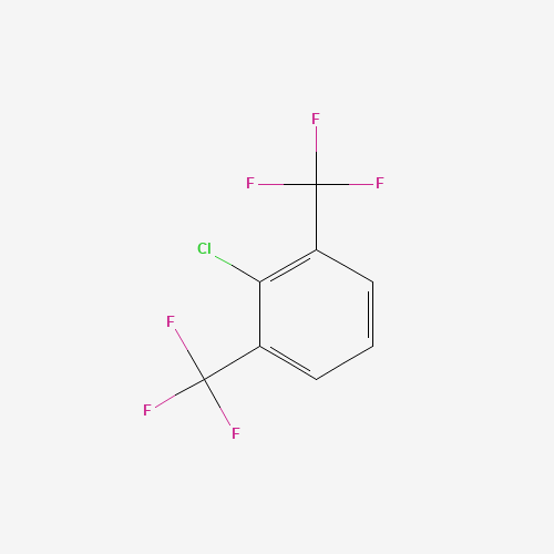 2,6-Bis-(trifluoromethyl)chlorobenzene (CAS: 63430-02-4) - Chemical Structure and Molecular Formula 