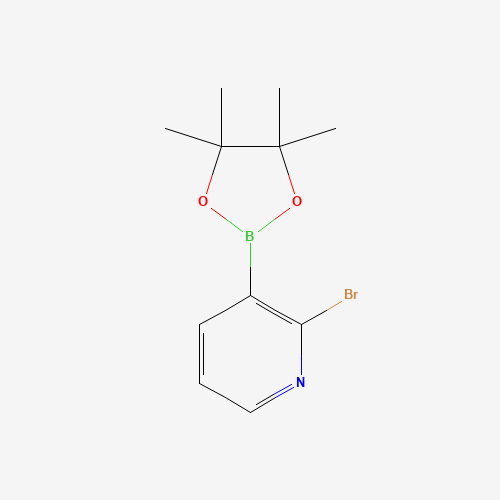 2-Bromopyridine-3-boronic acid pinacol ester (CAS: 452972-12-2) - Chemical Structure and Molecular Formula 