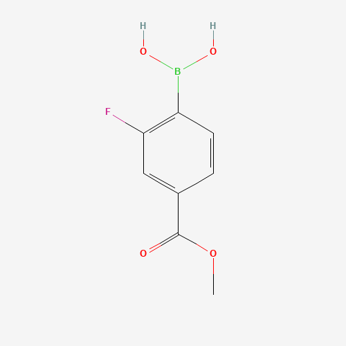 2-Fluoro-4-methoxycarbonylphenylboronic acid (CAS: 603122-84-5) - Related Chemical Product