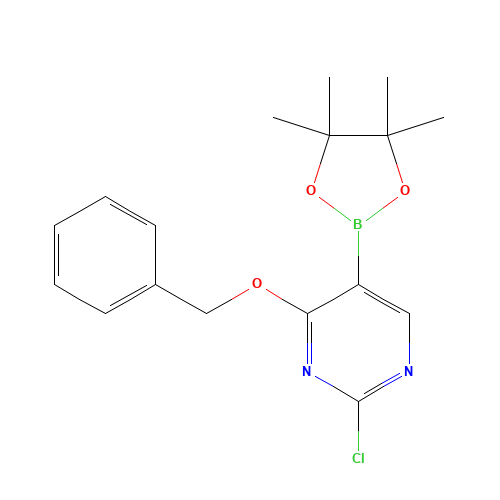 4-Benzyloxy-2-chloropyrimidine-5-boronic acid pinacol ester (CAS: 1073354-22-9) - Related Chemical Product
