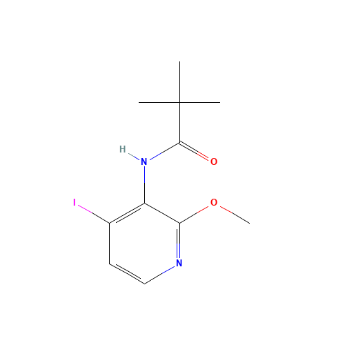 N-(4-Iodo-2-methoxypyridin-3-yl)pivalamide (CAS: 131653-62-8) - Related Chemical Product