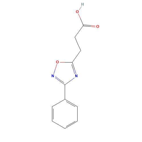 3-(3-Phenyl-1,2,4-oxadiazol-5-yl)propanoic acid (CAS: 24088-59-3) - Related Chemical Product