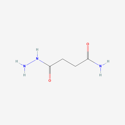 4-Hydrazino-4-oxobutanamide (CAS: 130673-36-8) - Chemical Structure and Molecular Formula 