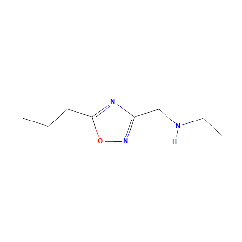 N-[(5-Propyl-1,2,4-oxadiazol-3-yl)methyl]-ethanamine (CAS: 915925-27-8) - Related Chemical Product