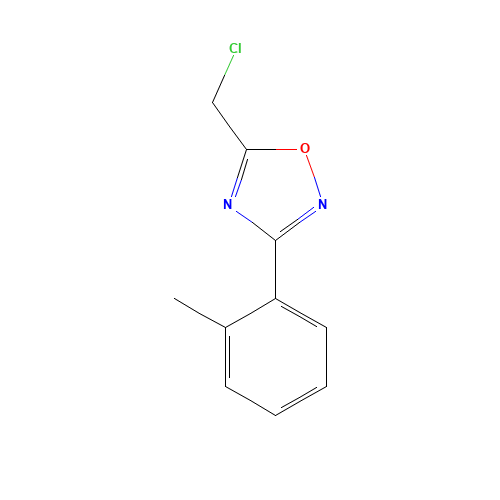 5-(Chloromethyl)-3-(2-methylphenyl)-1,2,4-oxadiazole (CAS: 60580-24-7) - Related Chemical Product