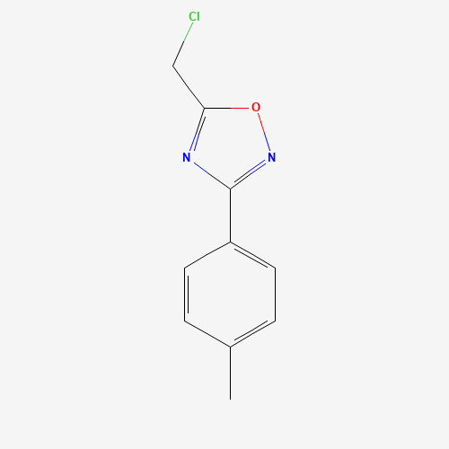 5-(Chloromethyl)-3-(4-methylphenyl)-1,2,4-oxadiazole (CAS: 50737-29-6) - Related Chemical Product