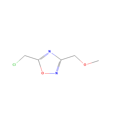 5-(Chloromethyl)-3-(methoxymethyl)-1,2,4-oxadiazole (CAS: 120003-15-8) - Related Chemical Product
