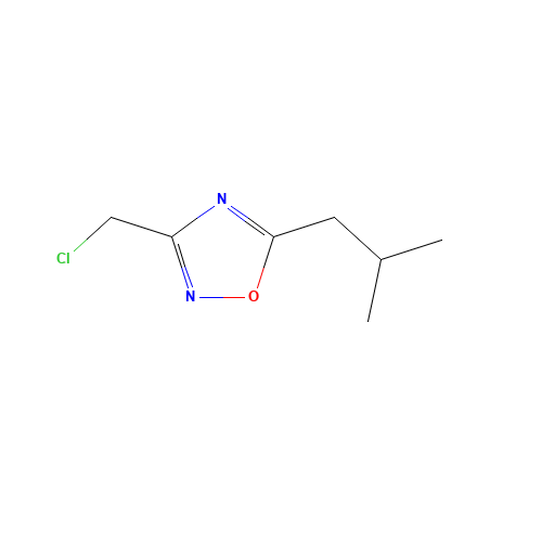3-(Chloromethyl)-5-isobutyl-1,2,4-oxadiazole (CAS: 189130-85-6) - Related Chemical Product