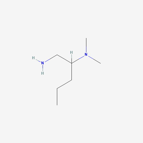 N-[1-(Aminomethyl)butyl]-N,N-dimethylamine (CAS: 19764-60-4) - Chemical Structure and Molecular Formula 