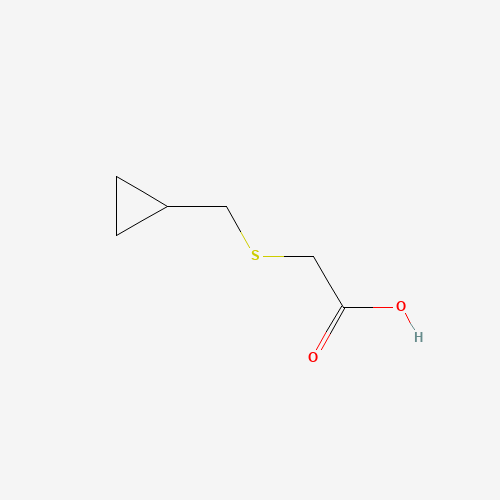 [(Cyclopropylmethyl)thio]acetic acid (CAS: 959241-50-0) - Chemical Structure and Molecular Formula 